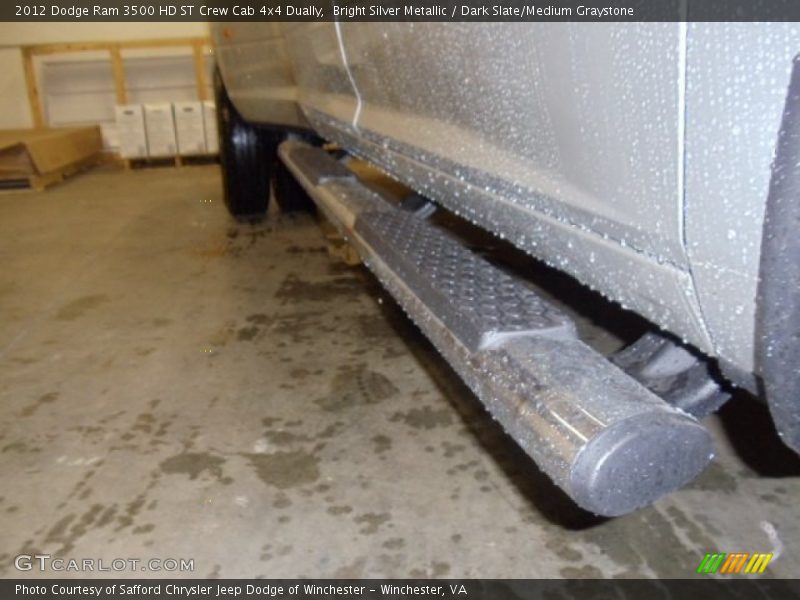 Bright Silver Metallic / Dark Slate/Medium Graystone 2012 Dodge Ram 3500 HD ST Crew Cab 4x4 Dually