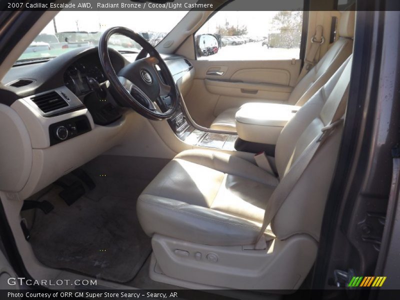 Radiant Bronze / Cocoa/Light Cashmere 2007 Cadillac Escalade AWD
