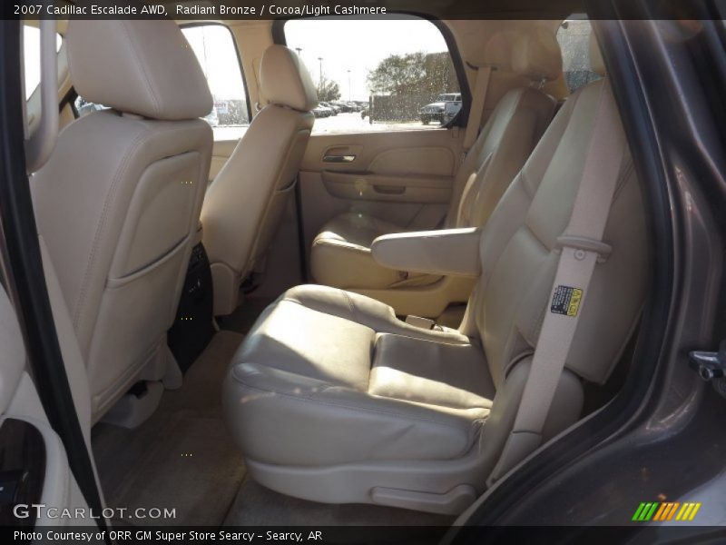 Radiant Bronze / Cocoa/Light Cashmere 2007 Cadillac Escalade AWD