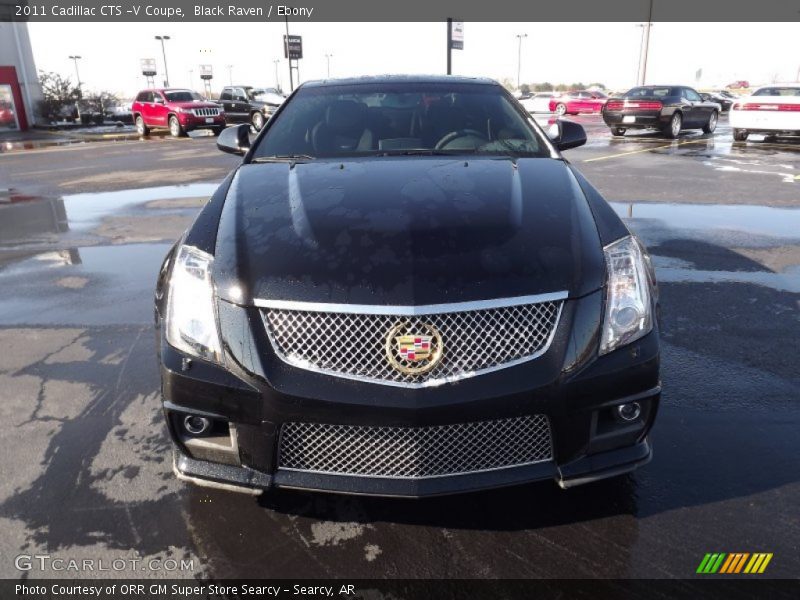 Black Raven / Ebony 2011 Cadillac CTS -V Coupe