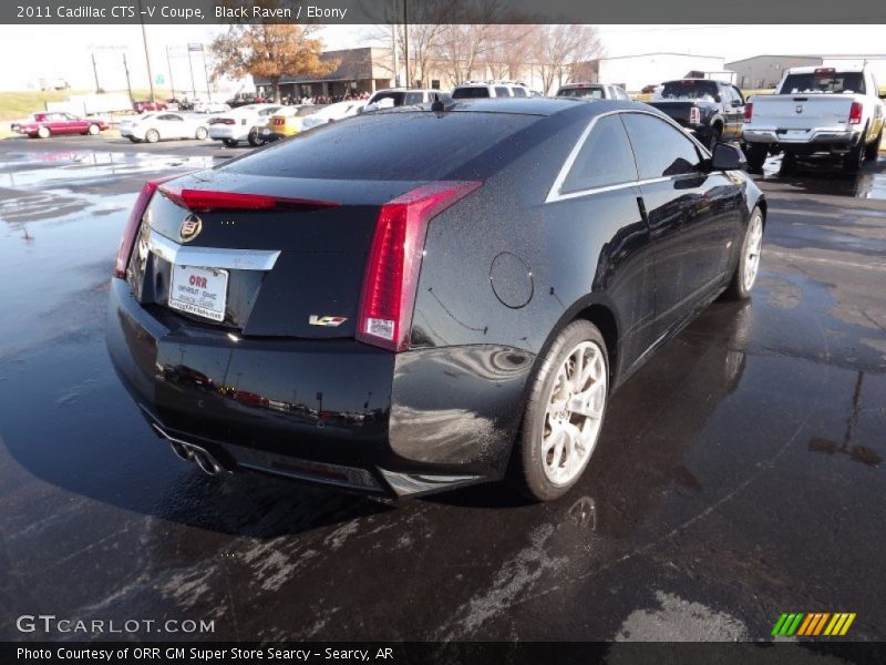 Black Raven / Ebony 2011 Cadillac CTS -V Coupe