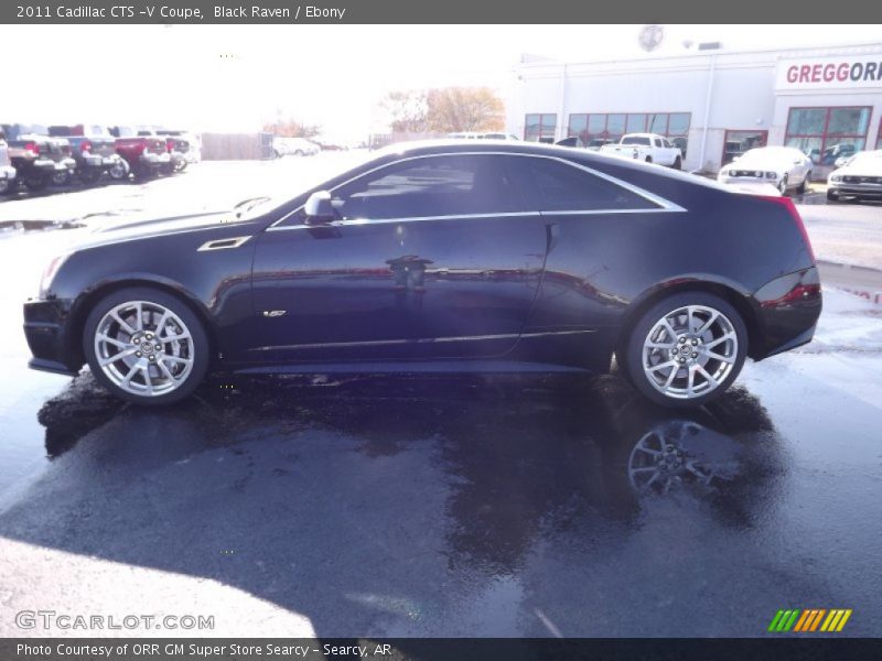 Black Raven / Ebony 2011 Cadillac CTS -V Coupe