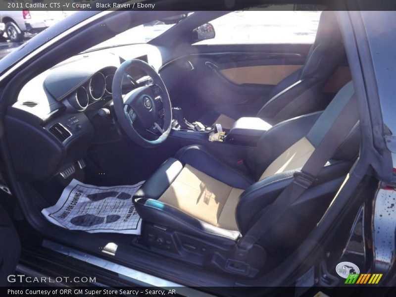 Black Raven / Ebony 2011 Cadillac CTS -V Coupe