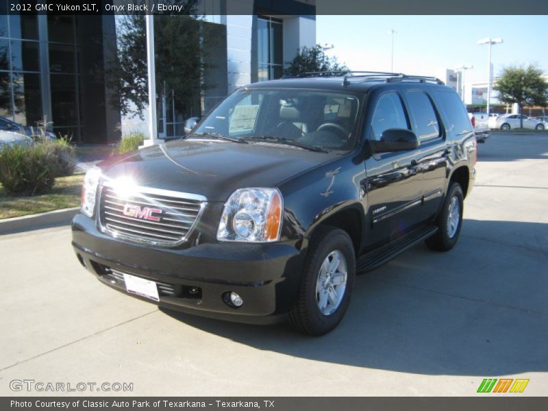 Onyx Black / Ebony 2012 GMC Yukon SLT