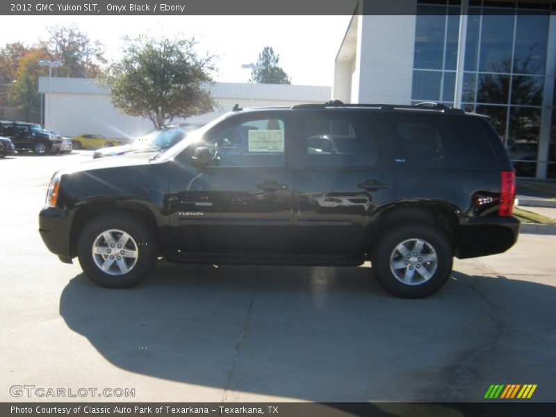 Onyx Black / Ebony 2012 GMC Yukon SLT