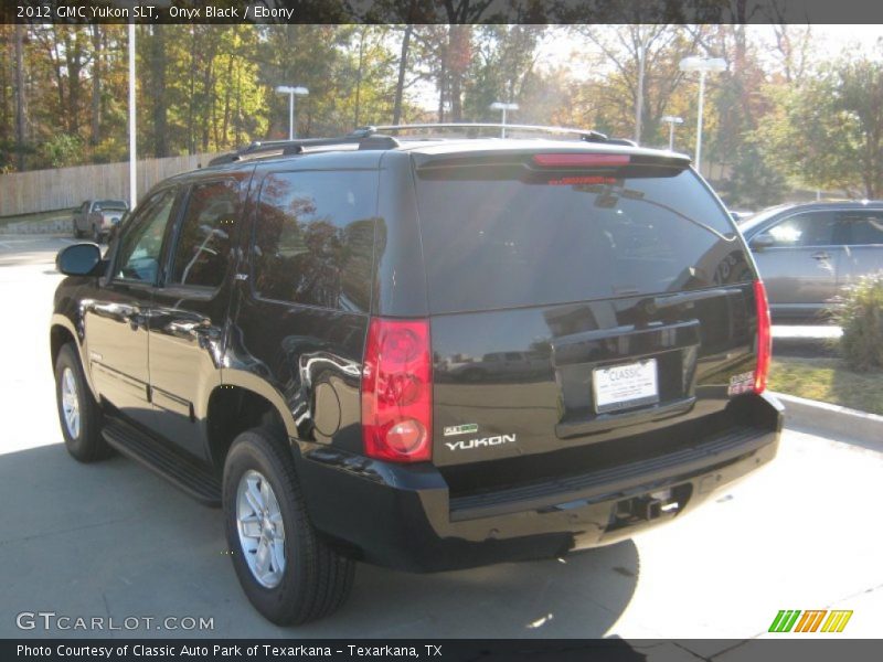 Onyx Black / Ebony 2012 GMC Yukon SLT