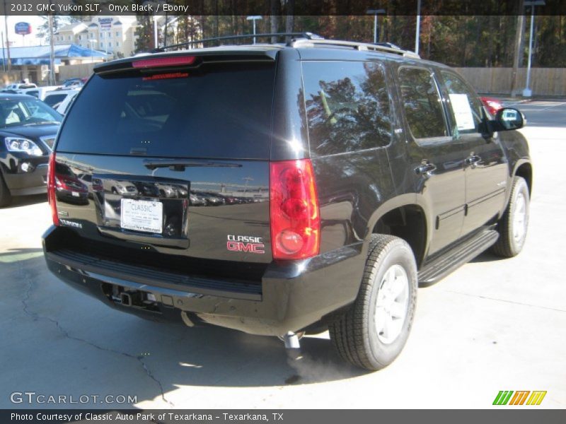 Onyx Black / Ebony 2012 GMC Yukon SLT