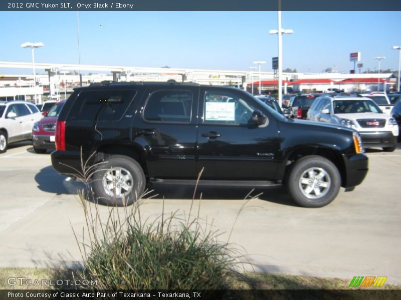 Onyx Black / Ebony 2012 GMC Yukon SLT