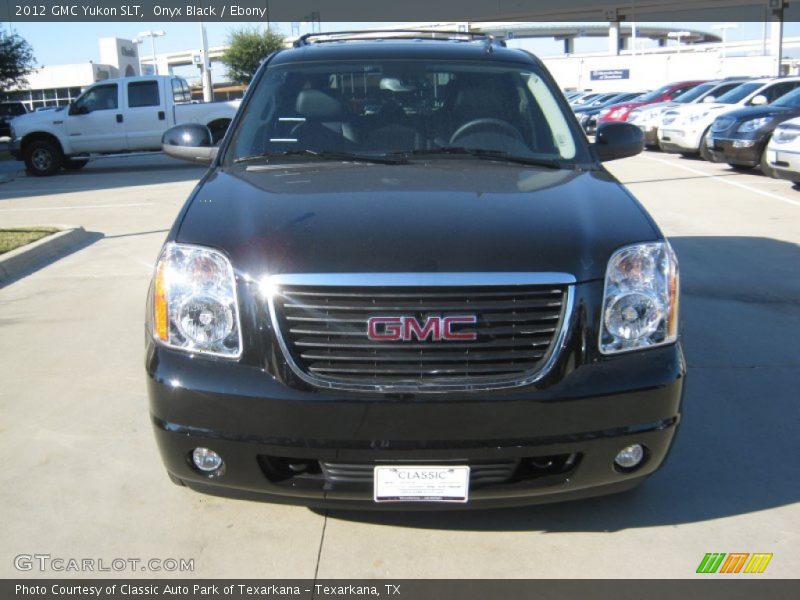 Onyx Black / Ebony 2012 GMC Yukon SLT