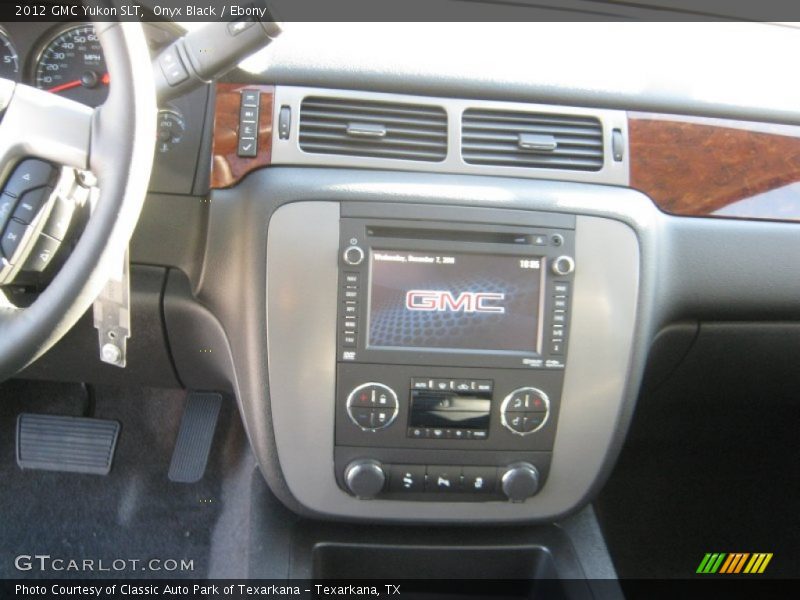 Onyx Black / Ebony 2012 GMC Yukon SLT