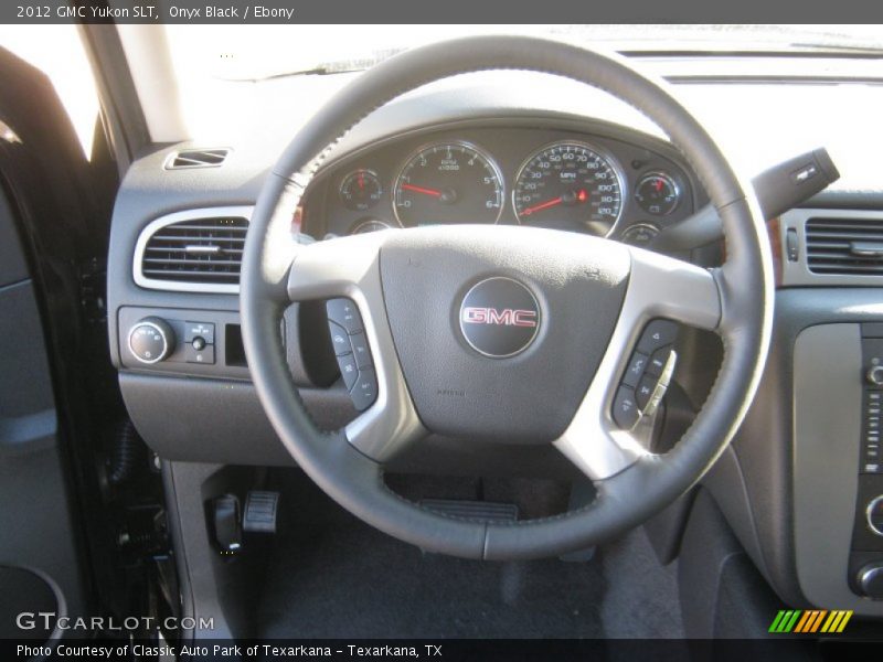 Onyx Black / Ebony 2012 GMC Yukon SLT