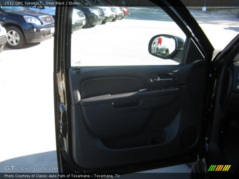 Onyx Black / Ebony 2012 GMC Yukon SLT