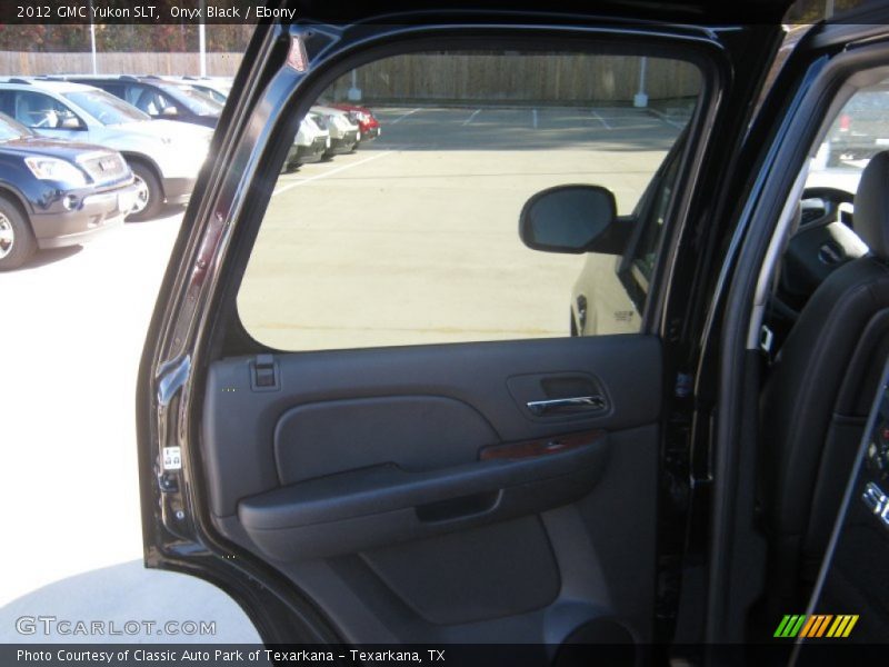Onyx Black / Ebony 2012 GMC Yukon SLT