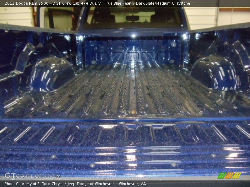 True Blue Pearl / Dark Slate/Medium Graystone 2012 Dodge Ram 3500 HD ST Crew Cab 4x4 Dually