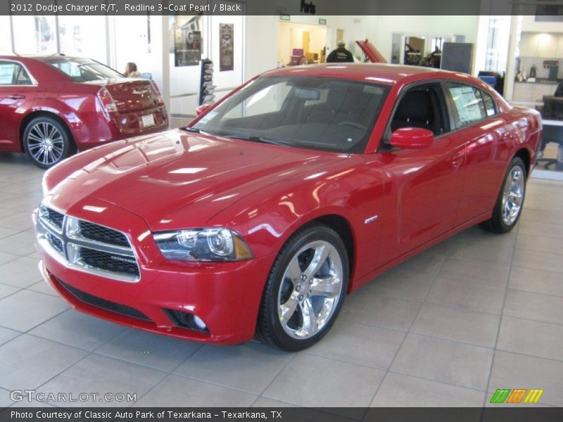 Redline 3-Coat Pearl / Black 2012 Dodge Charger R/T