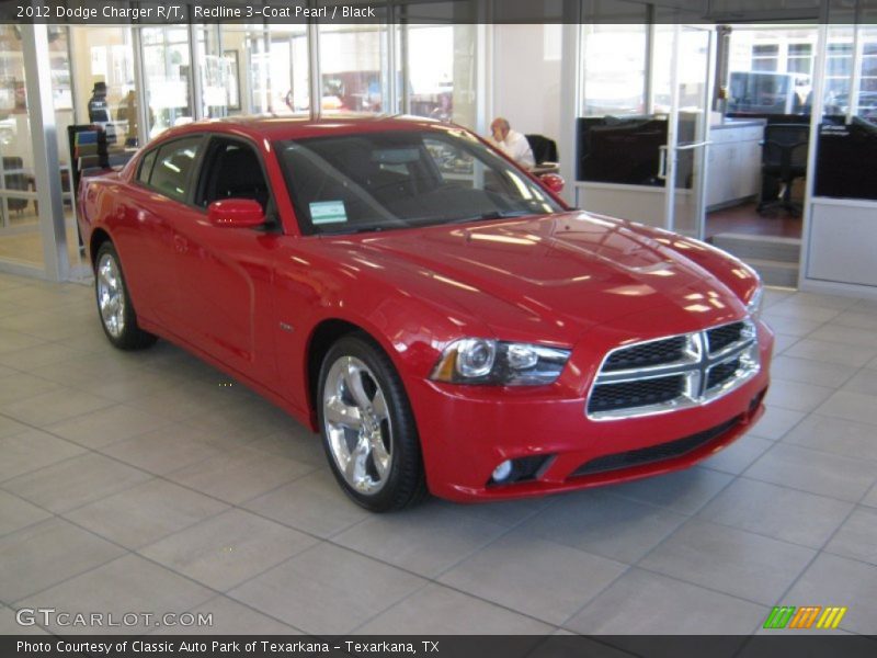 Redline 3-Coat Pearl / Black 2012 Dodge Charger R/T