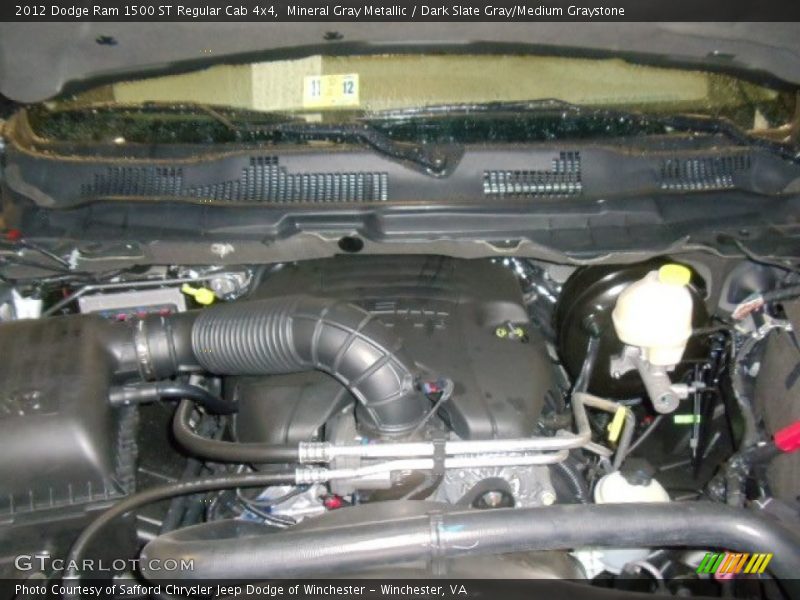 Mineral Gray Metallic / Dark Slate Gray/Medium Graystone 2012 Dodge Ram 1500 ST Regular Cab 4x4