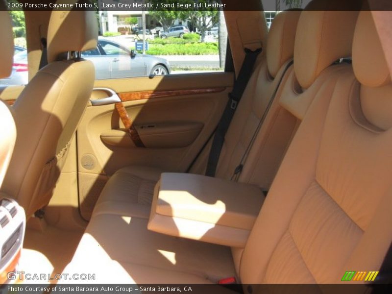 Lava Grey Metallic / Sand Beige Full Leather 2009 Porsche Cayenne Turbo S