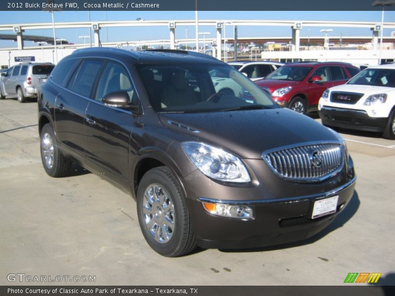 Cocoa Metallic / Cashmere 2012 Buick Enclave FWD