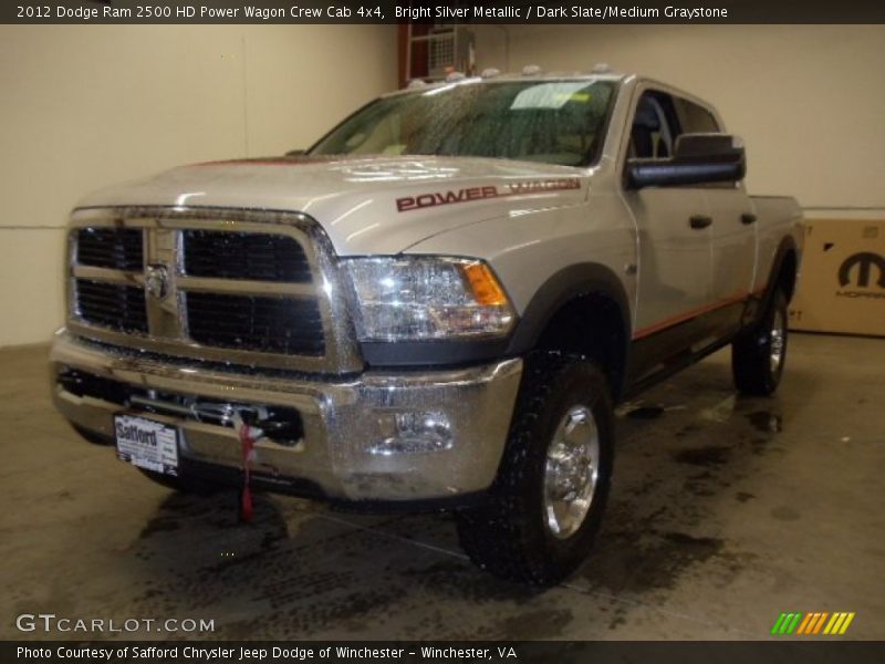 Bright Silver Metallic / Dark Slate/Medium Graystone 2012 Dodge Ram 2500 HD Power Wagon Crew Cab 4x4