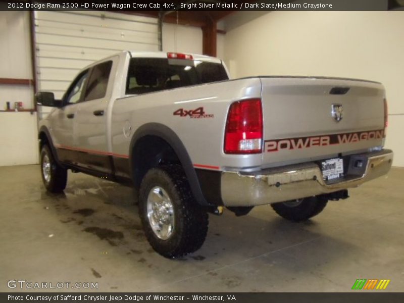 Bright Silver Metallic / Dark Slate/Medium Graystone 2012 Dodge Ram 2500 HD Power Wagon Crew Cab 4x4