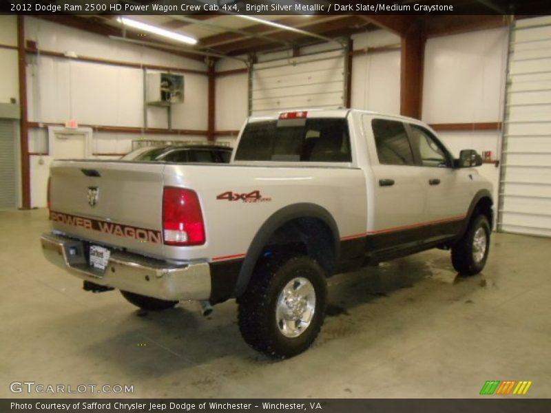 Bright Silver Metallic / Dark Slate/Medium Graystone 2012 Dodge Ram 2500 HD Power Wagon Crew Cab 4x4