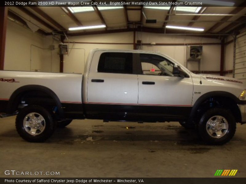 Bright Silver Metallic / Dark Slate/Medium Graystone 2012 Dodge Ram 2500 HD Power Wagon Crew Cab 4x4