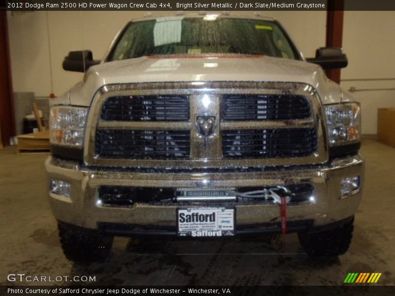 Bright Silver Metallic / Dark Slate/Medium Graystone 2012 Dodge Ram 2500 HD Power Wagon Crew Cab 4x4