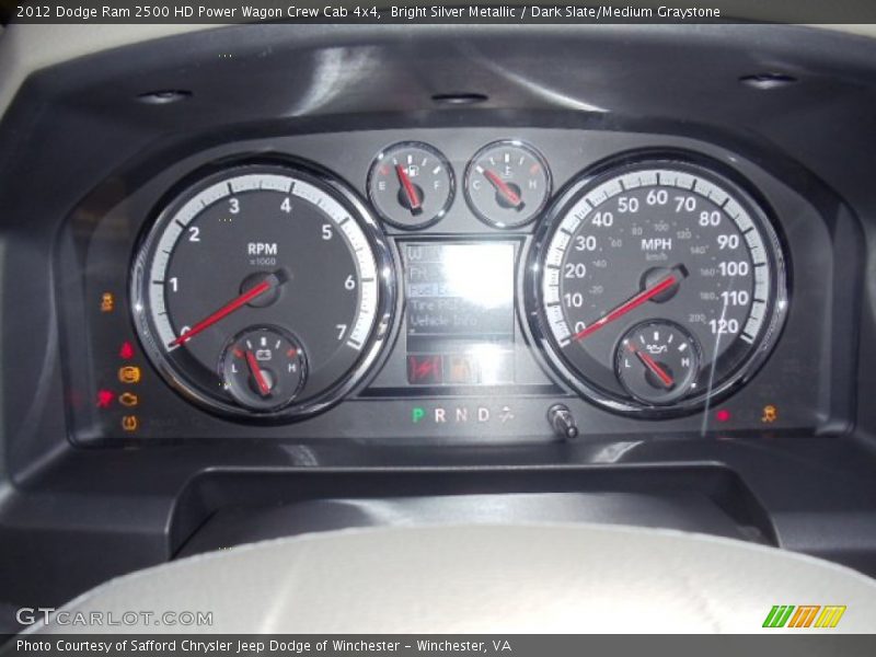 Bright Silver Metallic / Dark Slate/Medium Graystone 2012 Dodge Ram 2500 HD Power Wagon Crew Cab 4x4