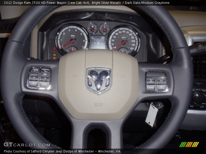 Bright Silver Metallic / Dark Slate/Medium Graystone 2012 Dodge Ram 2500 HD Power Wagon Crew Cab 4x4
