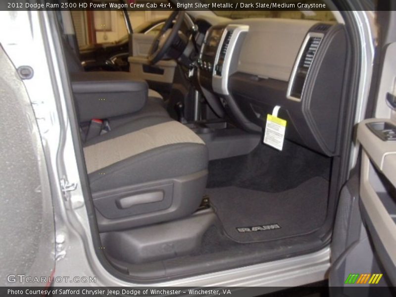 Bright Silver Metallic / Dark Slate/Medium Graystone 2012 Dodge Ram 2500 HD Power Wagon Crew Cab 4x4