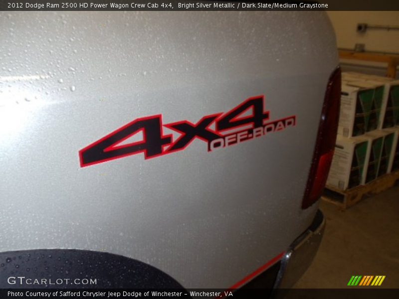 Bright Silver Metallic / Dark Slate/Medium Graystone 2012 Dodge Ram 2500 HD Power Wagon Crew Cab 4x4
