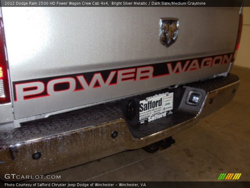 Bright Silver Metallic / Dark Slate/Medium Graystone 2012 Dodge Ram 2500 HD Power Wagon Crew Cab 4x4