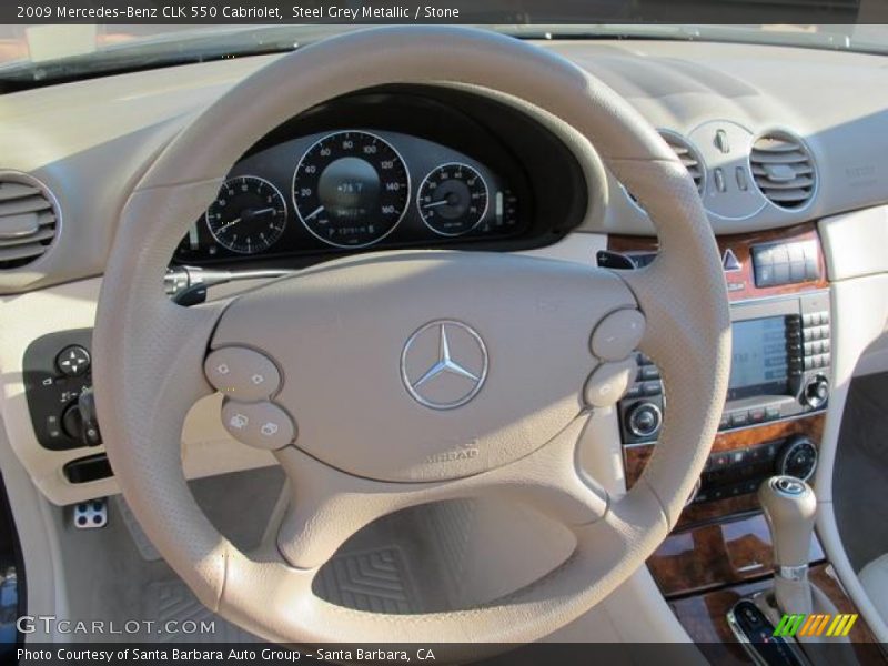  2009 CLK 550 Cabriolet Steering Wheel