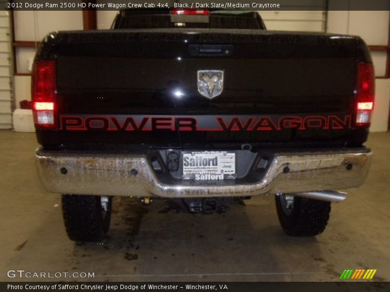 Black / Dark Slate/Medium Graystone 2012 Dodge Ram 2500 HD Power Wagon Crew Cab 4x4