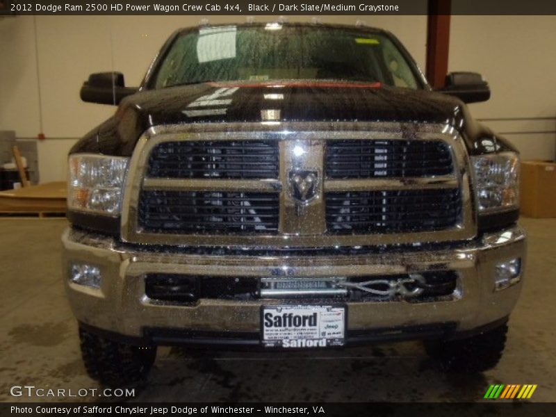 Black / Dark Slate/Medium Graystone 2012 Dodge Ram 2500 HD Power Wagon Crew Cab 4x4