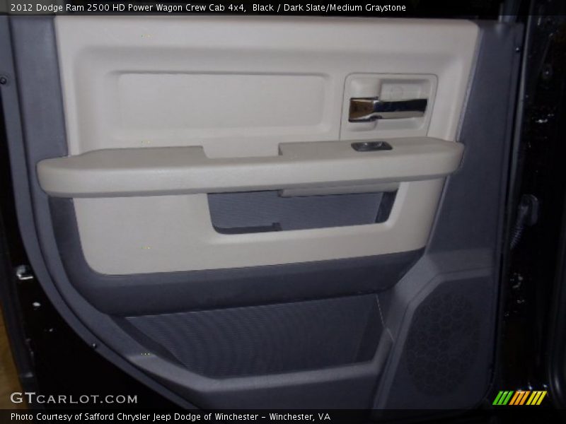 Black / Dark Slate/Medium Graystone 2012 Dodge Ram 2500 HD Power Wagon Crew Cab 4x4