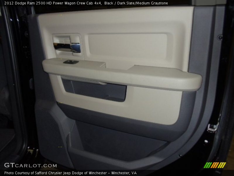 Black / Dark Slate/Medium Graystone 2012 Dodge Ram 2500 HD Power Wagon Crew Cab 4x4