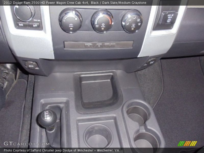 Black / Dark Slate/Medium Graystone 2012 Dodge Ram 2500 HD Power Wagon Crew Cab 4x4