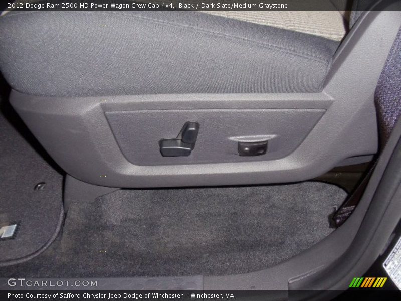 Black / Dark Slate/Medium Graystone 2012 Dodge Ram 2500 HD Power Wagon Crew Cab 4x4