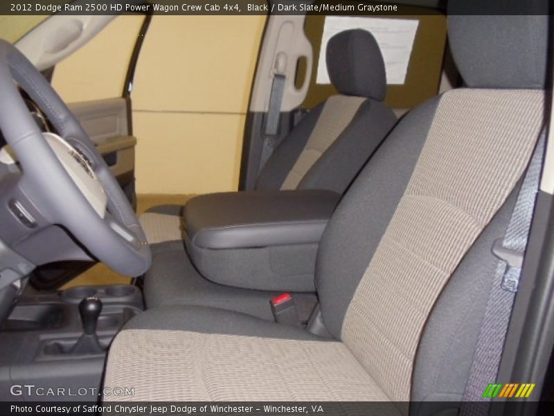 Black / Dark Slate/Medium Graystone 2012 Dodge Ram 2500 HD Power Wagon Crew Cab 4x4
