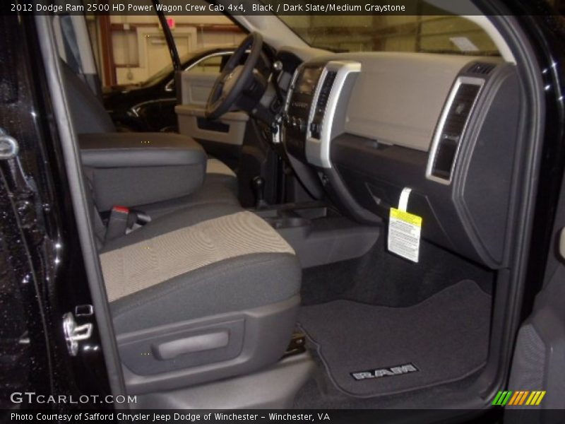Black / Dark Slate/Medium Graystone 2012 Dodge Ram 2500 HD Power Wagon Crew Cab 4x4