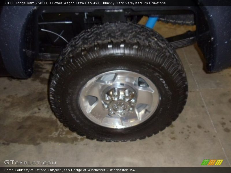 Black / Dark Slate/Medium Graystone 2012 Dodge Ram 2500 HD Power Wagon Crew Cab 4x4