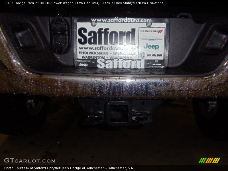 Black / Dark Slate/Medium Graystone 2012 Dodge Ram 2500 HD Power Wagon Crew Cab 4x4