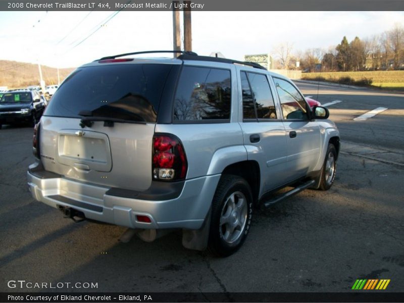 Moondust Metallic / Light Gray 2008 Chevrolet TrailBlazer LT 4x4