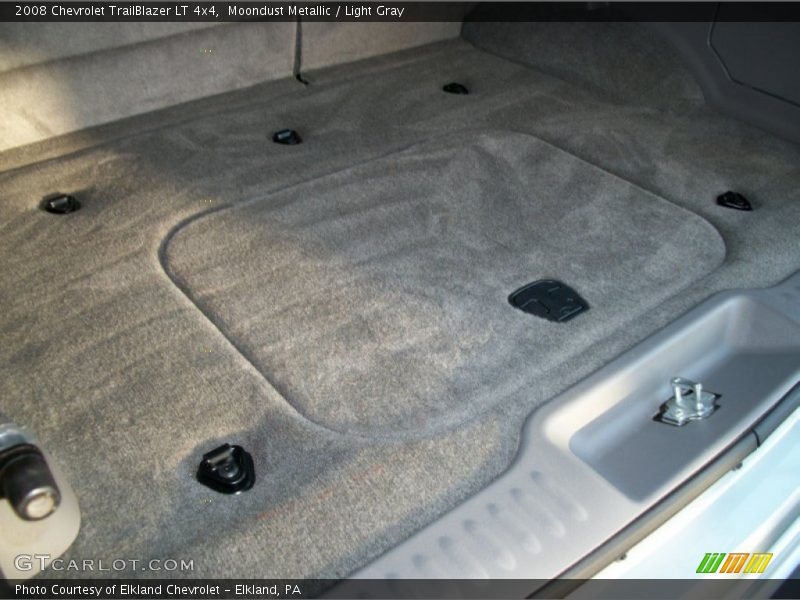 Moondust Metallic / Light Gray 2008 Chevrolet TrailBlazer LT 4x4
