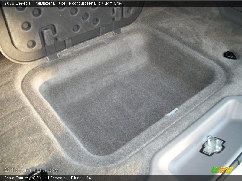 Moondust Metallic / Light Gray 2008 Chevrolet TrailBlazer LT 4x4