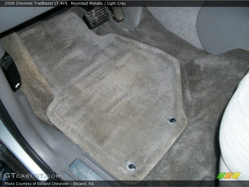 Moondust Metallic / Light Gray 2008 Chevrolet TrailBlazer LT 4x4