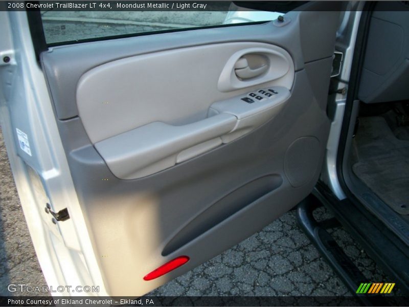 Moondust Metallic / Light Gray 2008 Chevrolet TrailBlazer LT 4x4