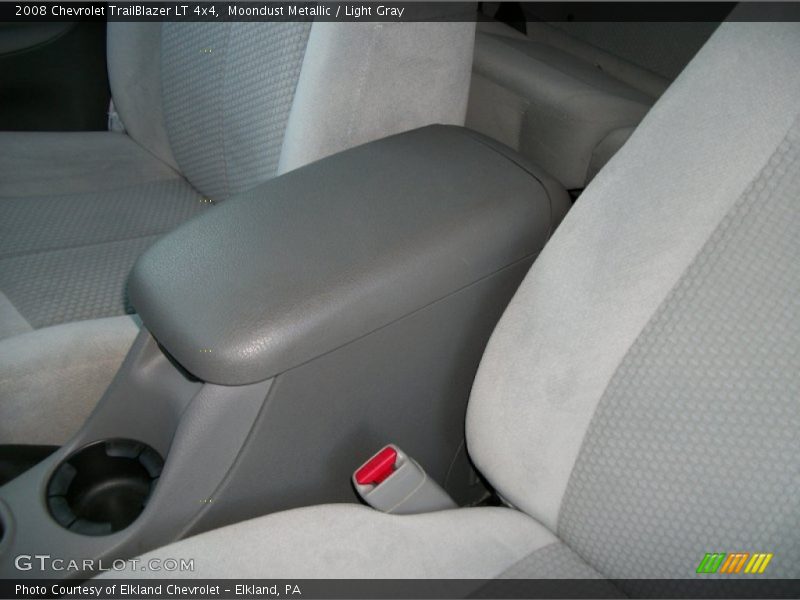 Moondust Metallic / Light Gray 2008 Chevrolet TrailBlazer LT 4x4
